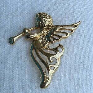 Steinmetz SFJ Angel brooch